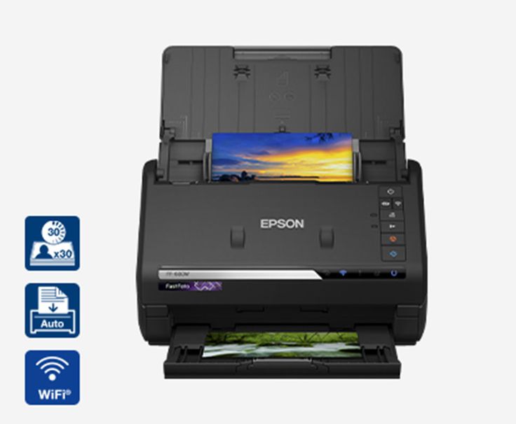 Epson B11B237401BY FastFoto FF-680W Wireless High-Speed Photo and Document Scanning System - Image 2