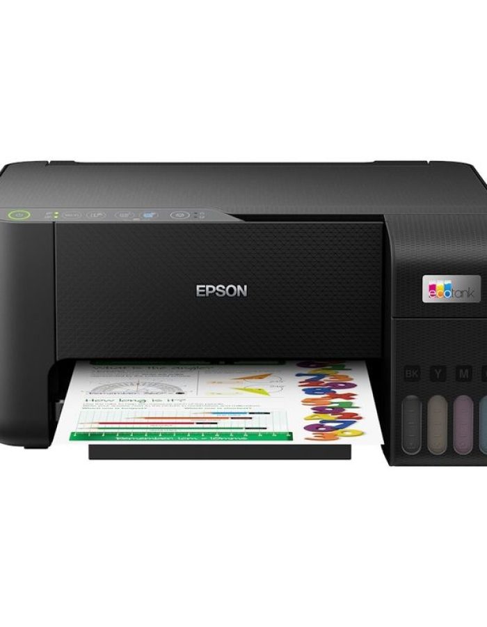 Epson EcoTank ET-2810 Print/Scan/Copy Wi-Fi Ink Tank Printer, With Up To 3 Years Worth Of Ink Included Black