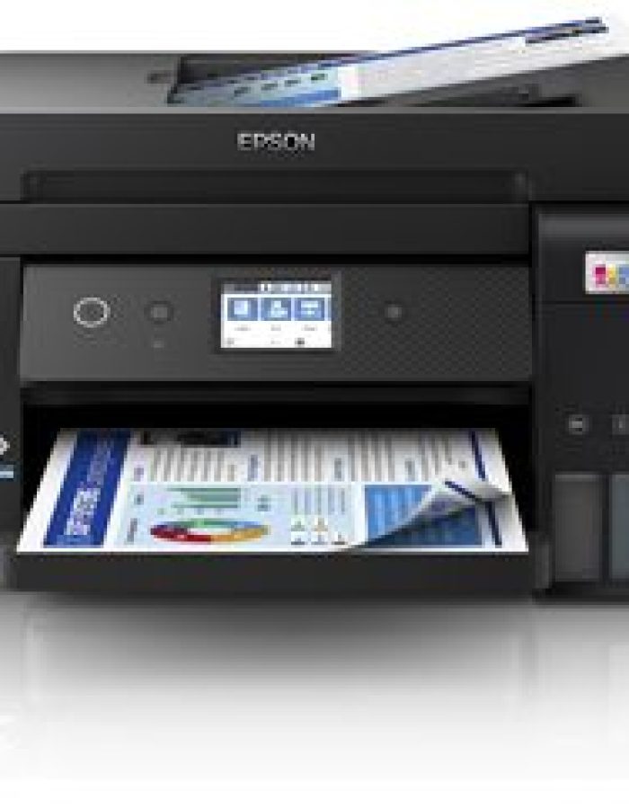 Epson EcoTank ET-4700 A4 Print/Scan/Copy/Fax Wi-Fi Printer, Black